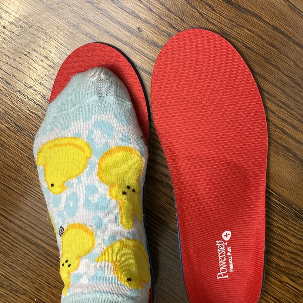 NWOT Powerstep Women’s Insoles SZ 7 (see description) metatarsal & arch support - Picture 9 of 9